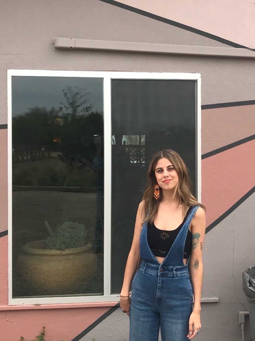 Free People We The Free A-Line Denim Overalls